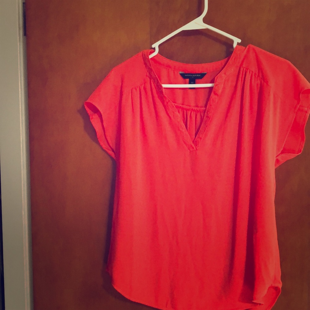 Orange short sleeve